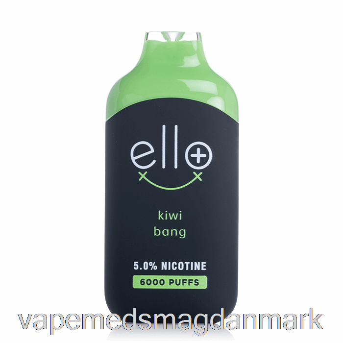 Vape Med Smag Blvk Ello Plus 6000 Engangs Kiwi Bang Ice